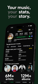 تحميل stats.fm for Spotify الموسيقى والصوت لنظام أندرويد لقطة شاشة 2