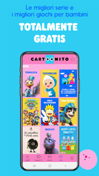 تحميل Cartoonito App serie e giochi وسائل الترفيه لنظام أندرويد لقطة شاشة 2
