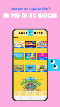 تحميل Cartoonito App serie e giochi وسائل الترفيه لنظام أندرويد لقطة شاشة 3