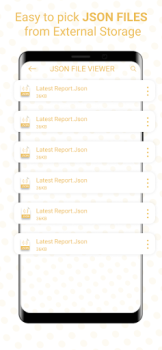 تحميل JSON Viewer - JSON File Reader عمل لنظام أندرويد لقطة شاشة 3