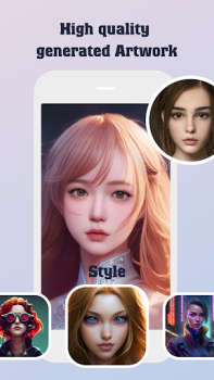 تحميل AI Avatar - AI Art Generator فن و تصميم لنظام أندرويد لقطة شاشة 2
