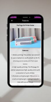 تحميل PeriPage-A4-Printer-Guide عمل لنظام أندرويد لقطة شاشة 5