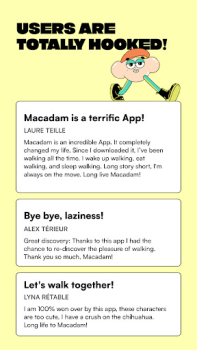تحميل Macadam - Walk And Earn الصحة واللياقة البدنية لنظام أندرويد لقطة شاشة 7