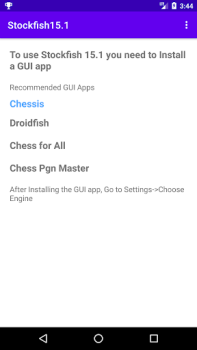 تحميل Stockfish 15.1 Chess Engine ألعاب الطاولة لنظام أندرويد لقطة شاشة 3