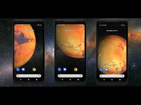 تحميل Mars 3D live wallpaper إضفاء الطابع الشخصي لنظام أندرويد لقطة شاشة 8