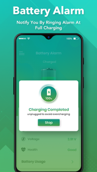 تحميل Battery Alarm أدوات لنظام أندرويد لقطة شاشة 2