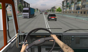 تحميل Traffic Hard Truck Simulator سباق لنظام أندرويد لقطة شاشة 3