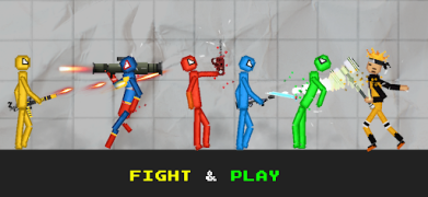 تحميل Stickman Playground العاب اكشن لنظام أندرويد لقطة شاشة 2