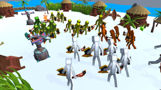 تحميل Melon vs People Playground 3D العاب اكشن لنظام أندرويد لقطة شاشة 5