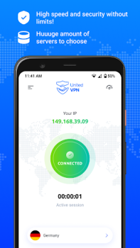 تحميل وحدةVPN : سريع وموثوق أدوات لنظام أندرويد لقطة شاشة 2