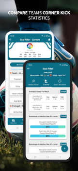 تحميل Goal Filter - Football Stats رياضة لنظام أندرويد لقطة شاشة 3