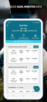 تحميل Goal Filter - Football Stats رياضة لنظام أندرويد لقطة شاشة 7