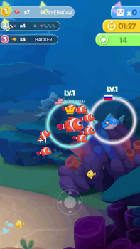 تحميل Fish Go.io 2 ألعاب عارضة لنظام أندرويد لقطة شاشة 2