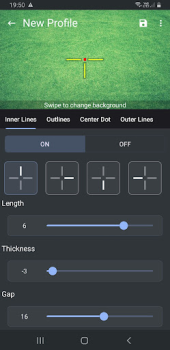 تحميل Custom Crosshair عمل لنظام أندرويد لقطة شاشة 2