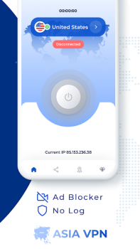 تحميل Asia VPN - Get Asia IP أدوات لنظام أندرويد لقطة شاشة 2