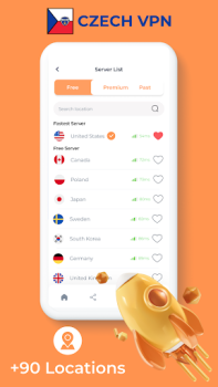 تحميل Czech Republic VPN Fast Proxy أدوات لنظام أندرويد لقطة شاشة 3