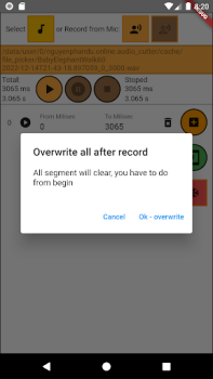 تحميل Audio splitter أدوات لنظام أندرويد لقطة شاشة 3