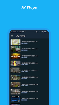 تحميل AV Player مشغلات الفيديو والمحررين لنظام أندرويد لقطة شاشة 3