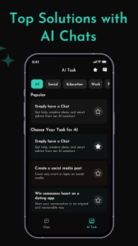 تحميل Chat AI: AI Chat Bot Assistant عمل لنظام أندرويد لقطة شاشة 3