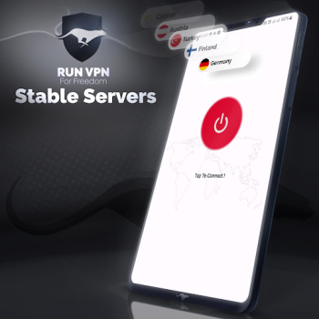 تحميل Run VPN - unlimited & Safe VPN أدوات لنظام أندرويد لقطة شاشة 2