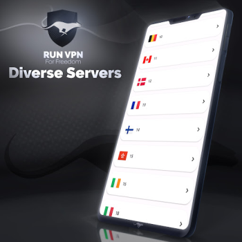 تحميل Run VPN - unlimited & Safe VPN أدوات لنظام أندرويد لقطة شاشة 5