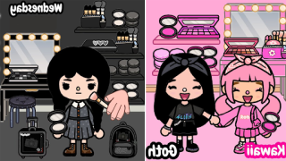 تحميل Toca Wednesday Boca Addams HD إضفاء الطابع الشخصي لنظام أندرويد لقطة شاشة 4