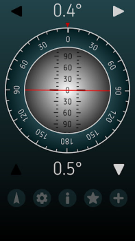 تحميل Inclinometer أدوات لنظام أندرويد لقطة شاشة 2
