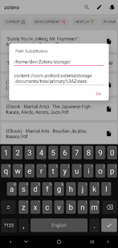 تحميل BibTex Manager عمل لنظام أندرويد لقطة شاشة 4