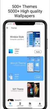 تحميل Computer win 11 launcher pro أدوات لنظام أندرويد لقطة شاشة 3