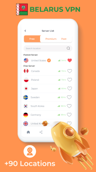 تحميل Belarus VPN - Private Proxy أدوات لنظام أندرويد لقطة شاشة 3