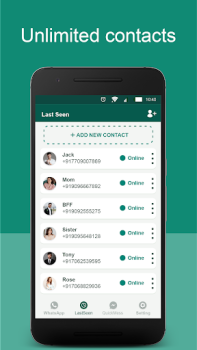 تحميل Last Seen Online Tracker أدوات لنظام أندرويد لقطة شاشة 4
