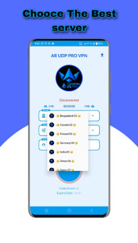تحميل AR UDP PRO VPN أدوات لنظام أندرويد لقطة شاشة 2