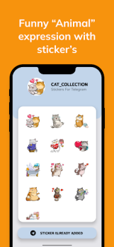 تحميل Stickers For Telegram أدوات لنظام أندرويد لقطة شاشة 4