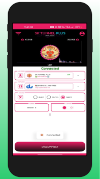 تحميل SK TUNNEL PLUS أدوات لنظام أندرويد لقطة شاشة 4