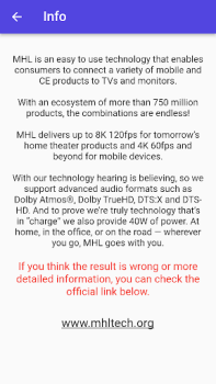 تحميل MHL Checker - Control HDMI أدوات لنظام أندرويد لقطة شاشة 3