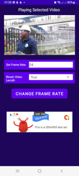 تحميل Video Frame Rate Changer (FPS) مشغلات الفيديو والمحررين لنظام أندرويد لقطة شاشة 4