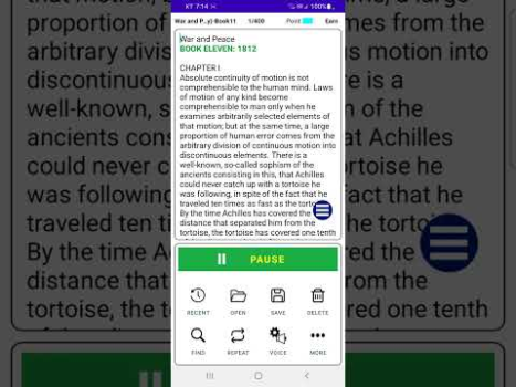 تحميل TTS Reader - Text to Speech عمل لنظام أندرويد لقطة شاشة 8