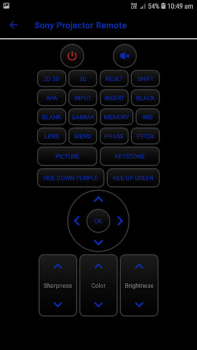 تحميل Universal Projector Remote Con أدوات لنظام أندرويد لقطة شاشة 2