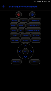 تحميل Universal Projector Remote Con أدوات لنظام أندرويد لقطة شاشة 3