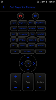 تحميل Universal Projector Remote Con أدوات لنظام أندرويد لقطة شاشة 4