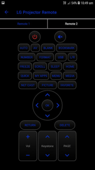 تحميل Universal Projector Remote Con أدوات لنظام أندرويد لقطة شاشة 5