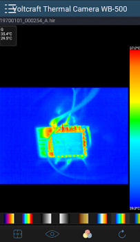 تحميل Voltcraft Thermal Imaging أدوات لنظام أندرويد لقطة شاشة 3