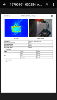 تحميل Voltcraft Thermal Imaging أدوات لنظام أندرويد لقطة شاشة 4