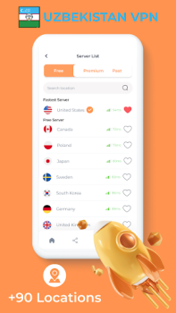 تحميل Uzbekistan VPN - Private Proxy أدوات لنظام أندرويد لقطة شاشة 3