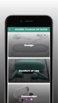 تحميل HUAWEI Freebuds SE GUIDE متنوع لنظام أندرويد لقطة شاشة 2
