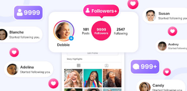 تحميل InsFan: Social Likes Booster أدوات لنظام أندرويد لقطة شاشة 2