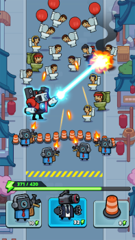 تحميل Alien Fight: Police vs Zombie ألعاب عارضة لنظام أندرويد لقطة شاشة 2