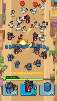 تحميل Alien Fight: Police vs Zombie ألعاب عارضة لنظام أندرويد لقطة شاشة 5
