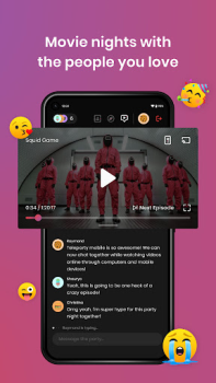 تحميل Teleparty - Watch Parties الاجتماعية لنظام أندرويد لقطة شاشة 3