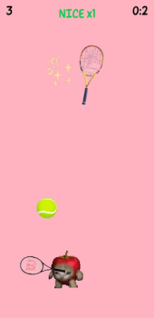 تحميل Cat Tennis Champion ألعاب عارضة لنظام أندرويد لقطة شاشة 3